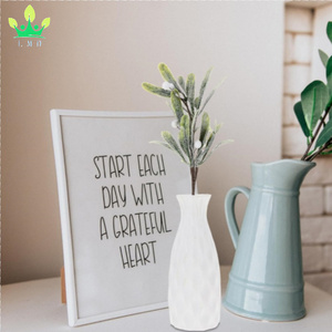 Rami artificiali piante di vischio ornamento di vischio Pick per la decorazione di plastica di natale festa di nozze casa tavolo vaso arredamento - Product Image 5
