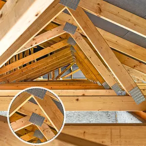 Piastre per unghie in legno zincato di alta qualità per capriata del tetto