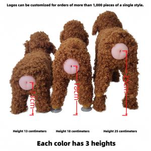Juguete de Perro Realista Petop, Peluche de Cachorro con Pelaje Suave y Sonido de Ladrido, Juguete de Compañía para Niños, para Confortar la Pérdida de Mascotas - Product Image 2