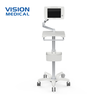 Station de travail médicale industrielle tout-en-un, chariot mobile multi-scénarios pour ordinateur portable, utilisation hospitalière, ABS