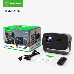 โปรเจคเตอร์พกพาขนาดเล็ก HT12 Pro รุ่นใหม่ ปี 2026 ระบบ Android 13.0 รองรับ 4K WiFi หมุนได้ 180 องศา โฮมซีเนม่า LED สำหรับธุรกิจและการเดินทาง - Product Image 2
