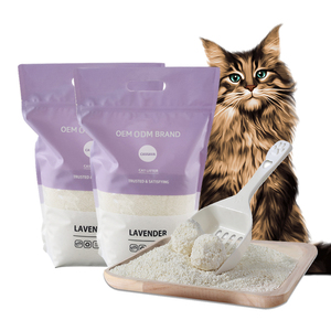 ทราย<span class=keywords><strong>แมว</strong></span>จากมันสำปะหลัง เนื้อนุ่ม ย่อยสลายได้ จับตัวเป็นก้อนเร็ว ตักง่าย สีขาว ป้องกันแบคทีเรีย - Product Image 2