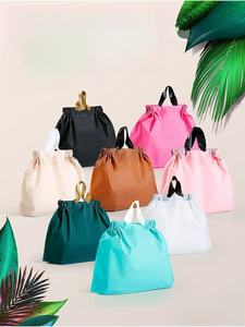 กระเป่าถือผ้าพลาสติกพิมพ์ลายสำหรับห่อของขวัญพร้อมโลโก้ตามสั่งขอบคุณ - Product Image 4