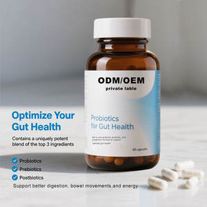 GMP sertifikalı fabrika desteği ODM/OEM entegre prebiyotikler probiyotikler ve postbiyotikler Gut sağlık takviyesi kapsüller - Product Image 4