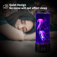 Une variété de styles aquarium de méduses 16 led d'humeur changeante capteur tactile veilleuse lampe de rêve