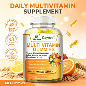 Private Label OEM Multivitamin Gummies Daily Supplement Vitamins <b>C</b> D E B6 Zn Improve Immunity Health Vegetarian Gummy For Adults - Product Image 4