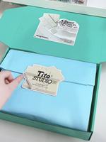 General Mailer Box Bundle Pack Benutzer definiertes Logo Papier karte Geschenk papier Kleine Aufkleber Gedruckte Verpackung