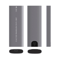 ICOOLAX Disque dur portable haute vitesse de capacité réelle M.2 NVME SSD portable 1 To 2 To 512 Go Type-c Solid State Drive 1 To