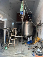 Agitateur de réservoir de mélange de chaux à entrée supérieure avec contrôle PLC haute productivité pour le dosage chimique et le traitement des eaux usées
