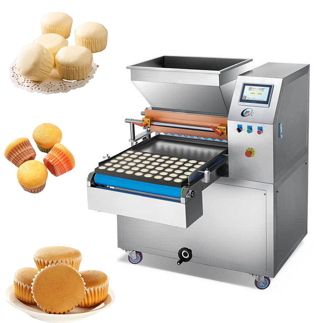 Save Labor Cost Full Automatic Cake Making Machine Cake Depositor Machine With Nozzles