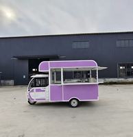 Tricycle électrique Tuk Tuk pour la vente de nourriture, chariot à glaces, chariot alimentaire
