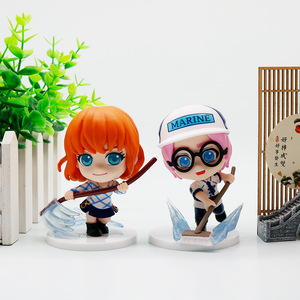 ฟิกเกอร์การ์ตูนอนิเมะวันพีซ ลูฟี่ โซโล แบบ 3 มิติ วัสดุ PVC ของตกแต่งโต๊ะ ของเล่นเด็ก ขายส่ง - Product Image 4