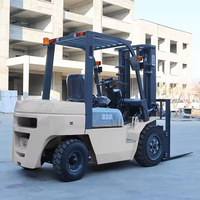 Chariot élévateur diesel de 3 tonnes homologué CE ISO avec moteur Yanmar, norme Stage V, faibles émissions, pour l'Europe