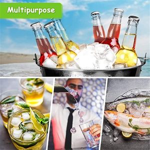 Molde para Cubitos de Hielo de Alta Calidad, 37 Cavidades, Diseño de Panal de Abeja, Bandeja para Cubitos de Hielo Hexagonales con Tapa de Silicona, Libre de BPA - Product Image 4