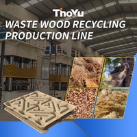 Presse à palettes industrielle pour balles de riz et déchets de bois - Solution d'exportation sans fumigation