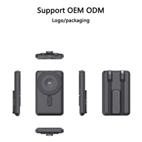 Batterie externe magnétique personnalisée 5000 mAh 10000 mAh, chargeur portable à charge rapide, mini batterie externe pour téléphones portables et montres avec support