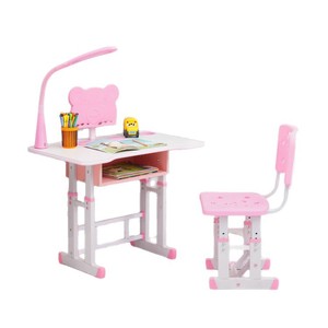 Childrens <b>Study</b> Desk Set Height Adjustable 70x45cm Blue Pink Modern Design For 3-18 Years Old Kids Furniture - Product Image 3
