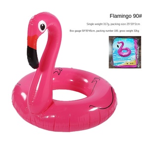 PVC Inflatable <span class=keywords><strong>Flamingo</strong></span> bơi vòng hàng đầu cuộc sống tiết kiệm nước cung cấp bơi vòng cho người lớn cho hồ bơi nước - Product Image 2