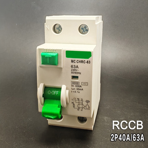 Suministro de fábrica RCCB Protección contra cortocircuitos de sobrecarga en miniatura Dispositivo de corriente residual de CA - Product Image 3