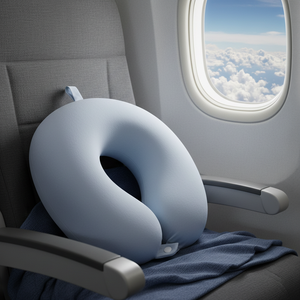 आर्थोपेडिक यू-आकार के गर्दन तकिया, डॉक्टर ने गर्भाशय ग्रीवा समर्थन के लिए डिजाइन की सिफारिश की - Product Image 3