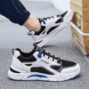 Venta al por Mayor de Zapatos Deportivos Modernos para Hombre, Zapatos Deportivos Transpirables y Versátiles de Malla Casual para Correr - Product Image 1