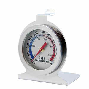 Termometer Oven Seri Klasik Laris Manis, Diameter 2 Inci, Bahan Stainless Steel, untuk Dapur, BBQ, dan Memanggang, Alat Pengukur Suhu Logam - Product Image 2