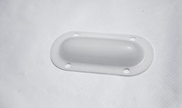 Panneau diffuseur de lumière en polycarbonate PC personnalisé, gaufré, pour abat-jour LED, lampe suspendue au plafond