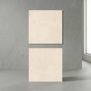 Carreaux de sol en céramique 120x120cm, couleur blanc espagnol, antidérapants, modèles 4x4 pieds, dalles de porcelaine polies pour halls et appartements, effet marbre - Product Image 5