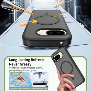 Funda Magnética Delgada Translúcida con Acabado Mate para <span class=keywords><strong>Google</strong></span> Pixel 10A, Fundas Protectoras para <span class=keywords><strong>Teléfono</strong></span> Móvil Resistentes a Golpes para <span class=keywords><strong>Google</strong></span> Pixel 9 10 Pro XL - Product Image 5