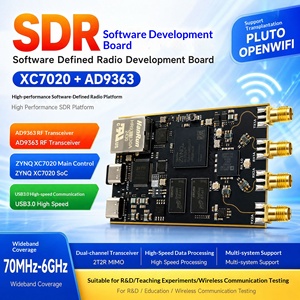 <span class=keywords><strong>Tarjeta</strong></span> SDR AD9363 de Bajo Costo, XC7020 Zynq, Banda Ancha de 70MHz-6GHz, para Investigación Académica y Prototipado de Sistemas Integrados - Product Image 1