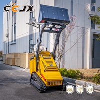 Chargeuse compacte sur chenilles V1000 personnalisable avec commande pilote pour serres, vignobles, espaces étroits, exploitations agricoles et vergers