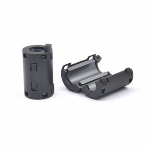 Venta Directa de Fábrica: Núcleo de Ferrita EMI Dividido para Cable Redondo, Tipo Abrazadera/Aplicación Rápida, con Carcasa de ABS, Supresor de Ruido Tipo Abrazadera - Product Image 1