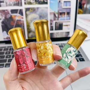 Perfume Árabe en Roll-On de 3 ml, 18%, 3 Aromas, Jazmín, Rosa, Osmanthus, Perfume de Bolsillo para Mujer, Perfume de Viaje para Damas, Parfum Dubai - Product Image 4