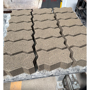 YJ vật liệu xây dựng khối máy nóng bán tự động Máy làm gạch QT8-15 bê tông rỗng paver Interlock khối khuôn mẫu - Product Image 6