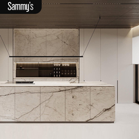 Armoires de cuisine modulaires en bois personnalisées prêtes à monter Armoire de cuisine blanche Armoires de cuisine modernes Accessoires Armoire de cuisine