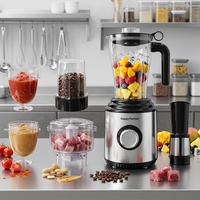 Mixeur Commercial Multifonctionnel : Blender, Extracteur de Jus, Broyeur et Mixeur de Cuisine