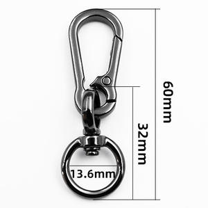 Llavero de metal antipérdida de alta calidad, llavero colgante de cintura Simple a la moda para montañismo al aire libre y uso doméstico - Product Image 4