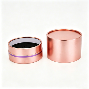 Tubes d'emballage en carton écologique ronds personnalisés avec logo, tubes en papier pour cosmétiques, boîte cylindrique <span class=keywords><strong>Gifi</strong></span> - Product Image 4
