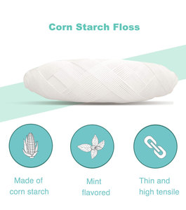 Sinh thái tơ nha khoa xỉa phân hủy sinh học tự nhiên chỉ nha khoa chọn tự nhiên Bạc hà dừa Flosser Hữu Cơ nha khoa xỉa - Product Image 5