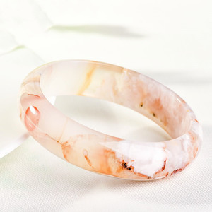 <span class=keywords><strong>Pulsera</strong></span> de Ágata Flor de Cerezo, <span class=keywords><strong>Pulsera</strong></span> de <span class=keywords><strong>Jade</strong></span>íta Oceánica con Bandas, <span class=keywords><strong>Pulsera</strong></span> Ancha y Gruesa - Product Image 3