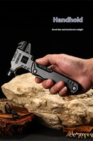 Survie en plein air Camping Pince Multifonctionnelle Multitool Griffe Marteau En Acier Inoxydable Outil De Pêche Chasse Randonnée