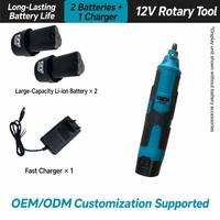 Kit d'outils électriques sans fil au lithium-ion 12V de qualité industrielle, perceuse-visseuse électrique portative, applications de polissage