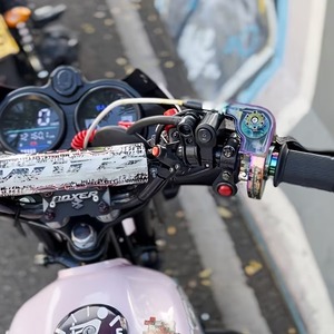 Poignée d'accélérateur à dégagement rapide en aluminium CNC de 22 mm, adaptée aux VTT de 110 à 250 cm³ - Product Image 6