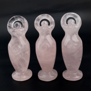Figurines de déesses en cristal de quartz naturel poli de qualité supérieure pour la vente en gros et les souvenirs - Product Image 4