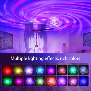 Proyector de Galaxia con Altavoz Bluetooth, Lámpara de Mesa LED Inteligente con Luces Nocturnas de Nebulosa, Luz de Escenario para Fiestas KTV, Decoración para Habitación de Juegos y Dormitorio - Product Image 5