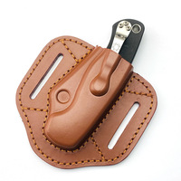Housse de couteau en peau de vache Spider C81 Housse de couteau en peau de vache Spyderco Paramiliary 2 Accessoires Étui en cuir Cisaillement en cuir