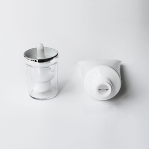 Logo personnalisé 10ml,15ml,20ml <span class=keywords><strong>aspirateur</strong></span> tuyau tuyau sérum bouteille pompe lotion bouteille tube avec pompe pour crème contour des yeux - Product Image 4