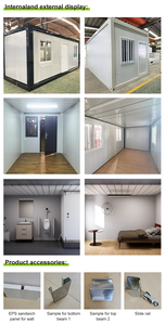 Casa Contenedor Plegable en Oferta, 20 pies/40 pies, Casa Prefabricada Modular, Vivienda Pequeña, Construcción Rápida, Oficina Móvil de Acero - Product Image 6