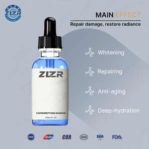 Huile hydratante raffermissante au collagène, anti-rides et anti-âge, à l'acide hyaluronique et au peptide de cuivre CHK-Cu, marque privée OEM ODM, 30 ml - Product Image 5