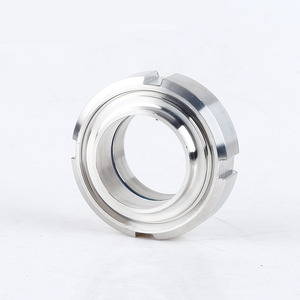 304 Stainless Steel Welded Union DIN Standard Round External Thread Sanitary Grade <b>Pipe</b> Fitting - Product Image 3